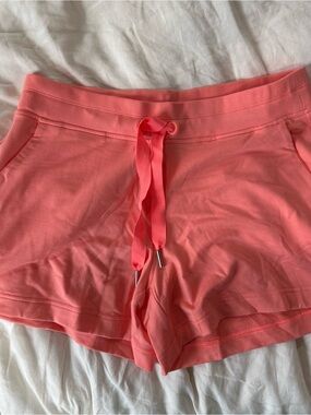 Athleta Balance Shortie 4” - Pink/Coral